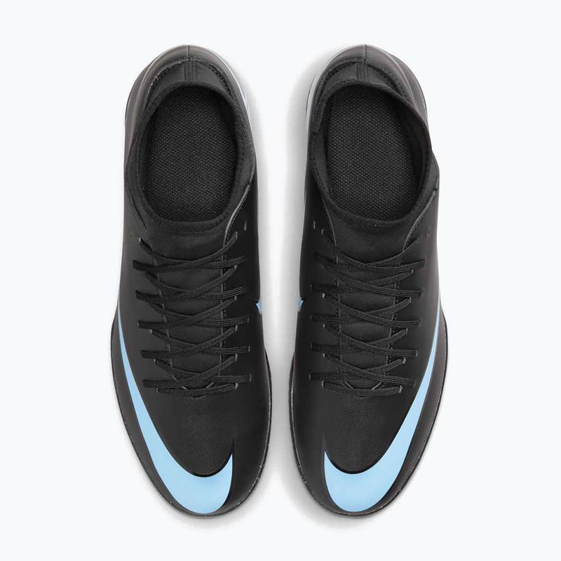 Scarpe da calcio da uomo Nike Mercurial Superfly 10 Club IC nero/blu ghiaccio 13