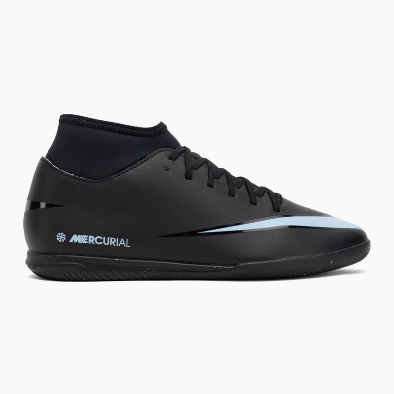 Scarpe da calcio da uomo Nike Mercurial Superfly 10 Club IC nero/blu ghiaccio 2