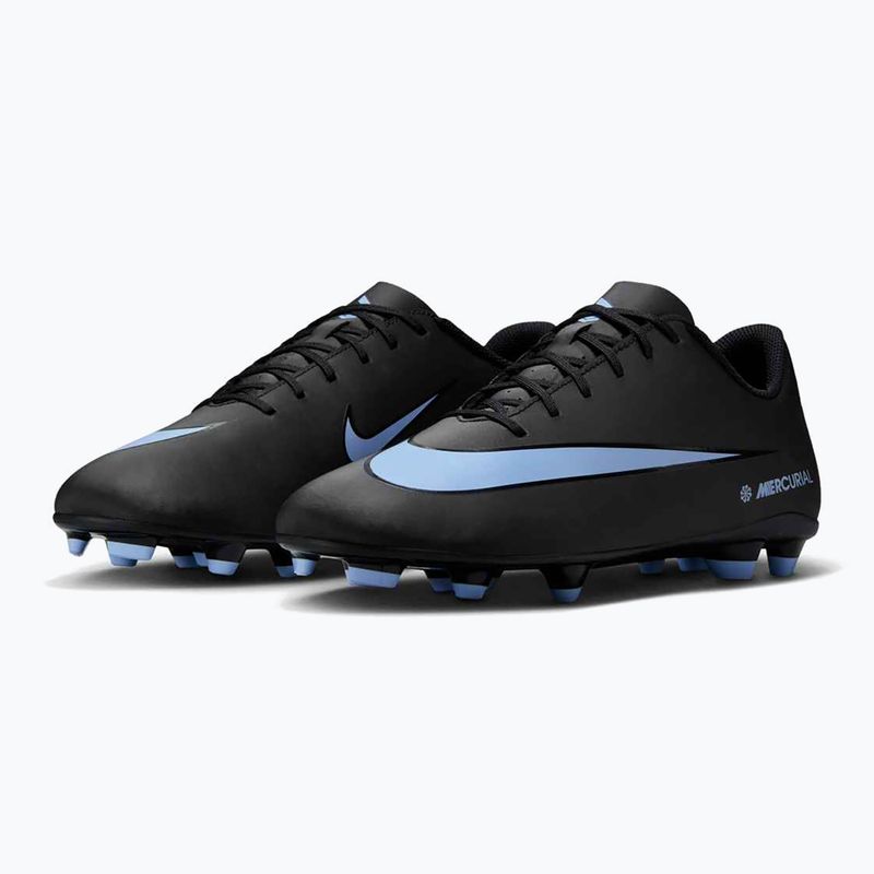 Scarpe da calcio uomo Nike Mercurial Vapor 16 Club FG/MG nero/blu ghiaccio 3