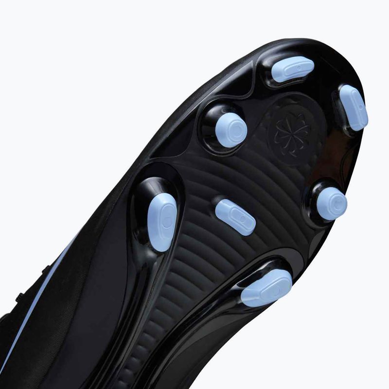 Scarpe da calcio uomo Nike Mercurial Vapor 16 Club FG/MG nero/blu ghiaccio 9