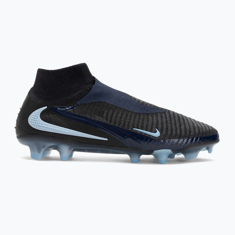 Uomo Nike Phantom 6 High Elite FG scarpe da calcio nero/nero 2