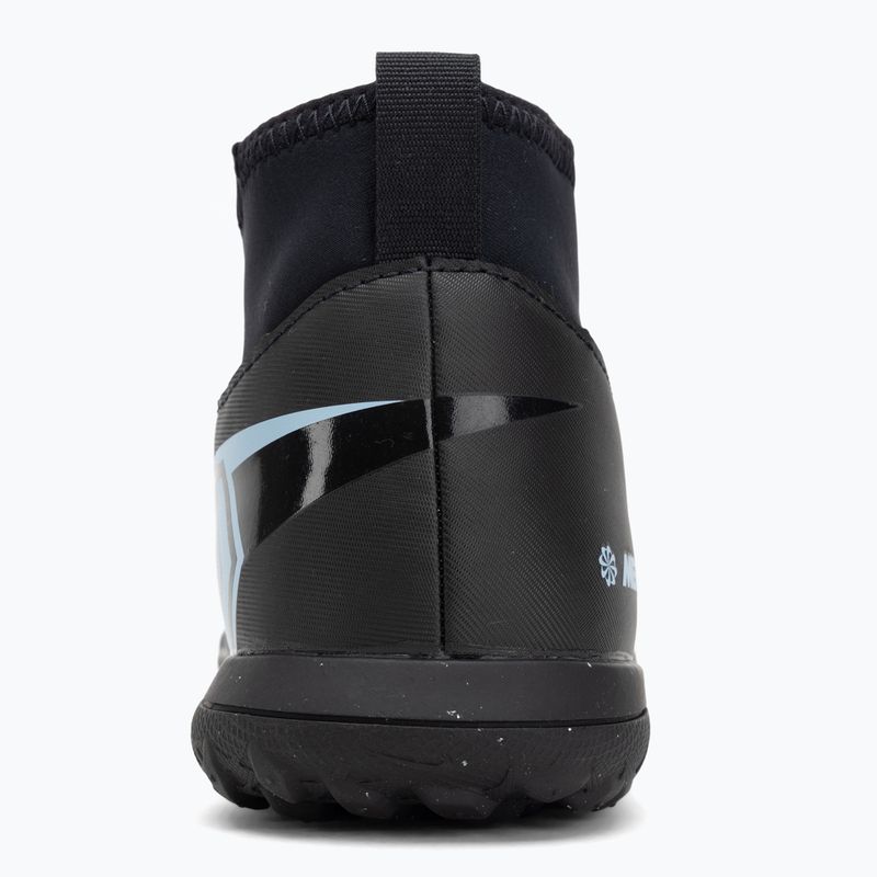 Scarpe da calcio per bambini Nike Mercurial Superfly 10 Club TF nero/nero 6