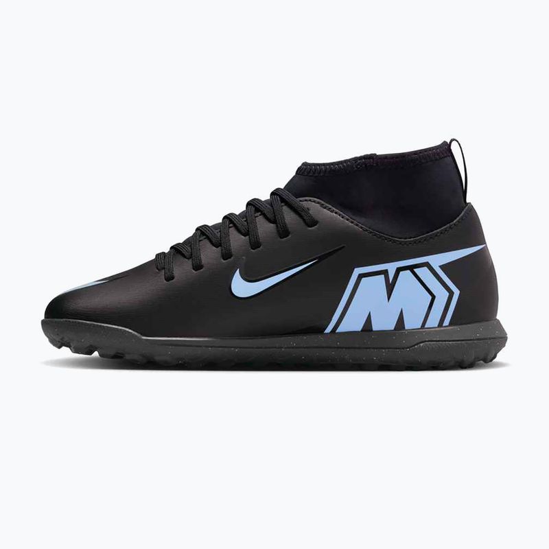 Scarpe da calcio per bambini Nike Mercurial Superfly 10 Club TF nero/nero 9
