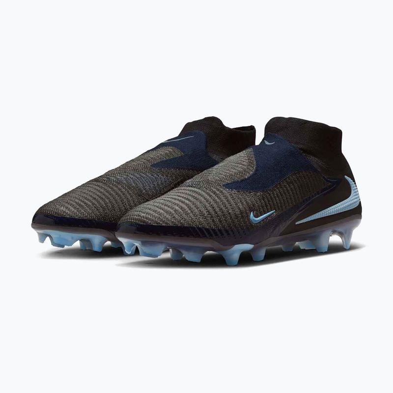 Uomo Nike Phantom 6 High Elite FG scarpe da calcio nero/nero 10