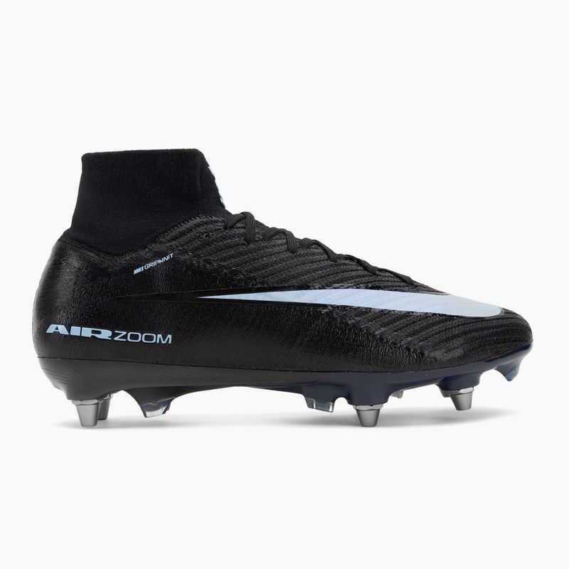Scarpe da calcio uomo Nike Mercurial Superfly 10 Elite SG-Pro nero/blu ghiaccio 2