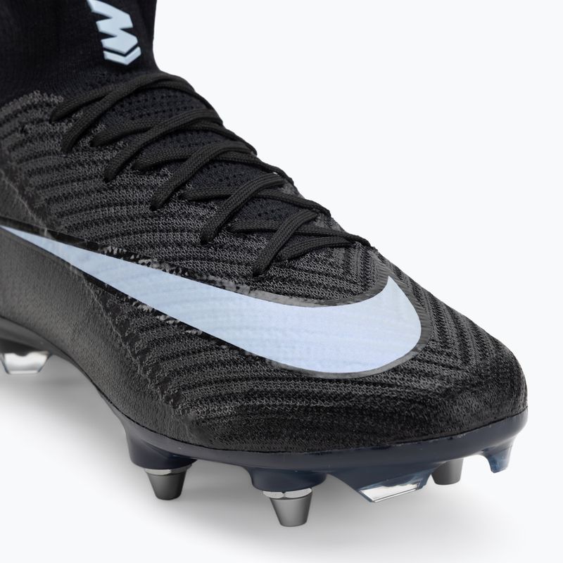 Scarpe da calcio uomo Nike Mercurial Superfly 10 Elite SG-Pro nero/blu ghiaccio 7