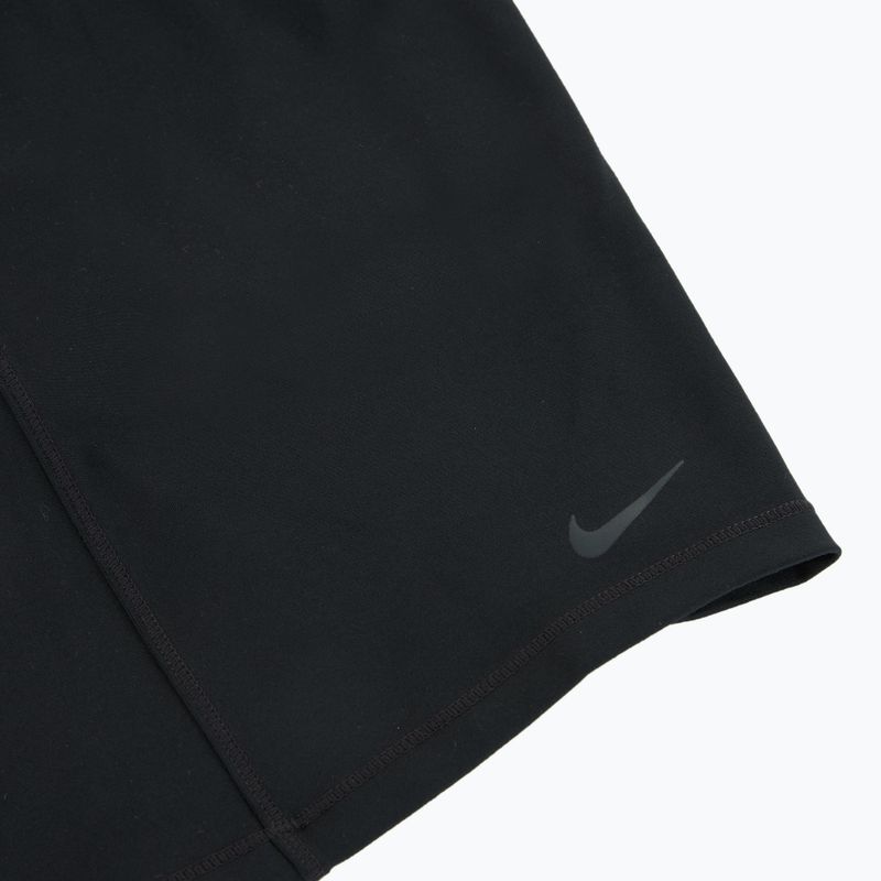 Canotta da allenamento donna Nike One Fitted Dri-Fit Cropped Tank nero/grigio fumo scuro 8