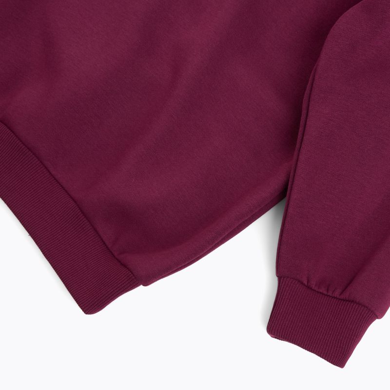Felpa per bambini Nike Sportswear Club Fleece burgundy/white 4