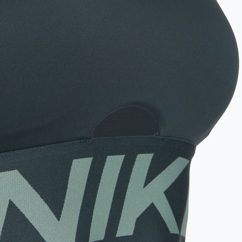 Reggiseno sportivo Nike Pro Indy Plunge seaweed/clay green/white 8