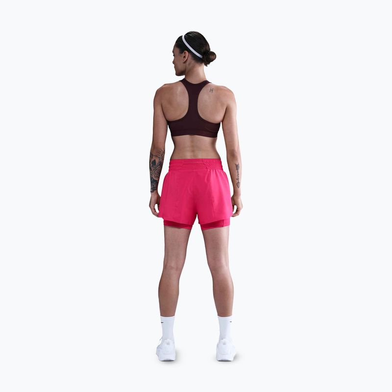 Spodenki damskie Nike One Dri-Fit High-Waisted 3" 2In1 rush pink 3