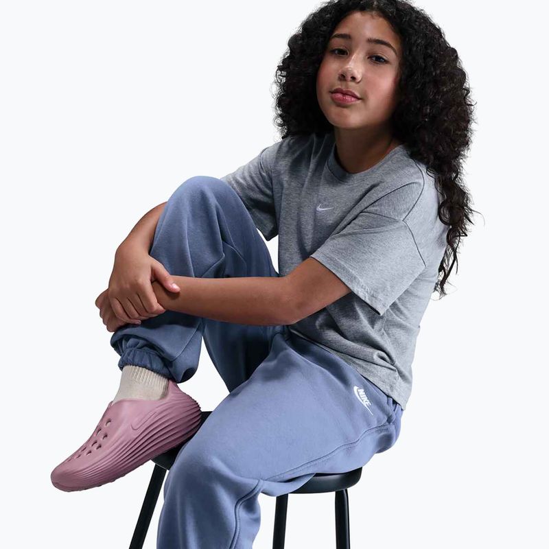 Pantaloni da bambino Nike Sportswear Club Fleece world indigo/world indigo/white 5