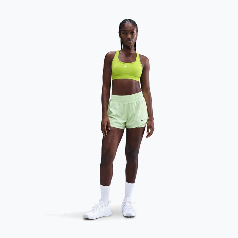 Reggiseno sportivo Nike Swoosh Light Support cyber/white 2