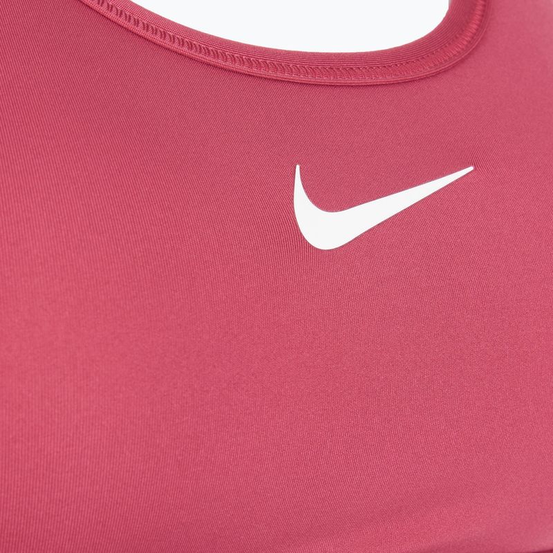Reggiseno sportivo Nike Swoosh Medium Support sweet beet/white 8