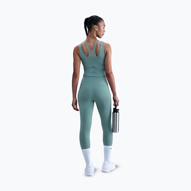 Canotta Nike One Fitted Dri-Fit Cropped cannon/bicoastal da donna per l'allenamento 3