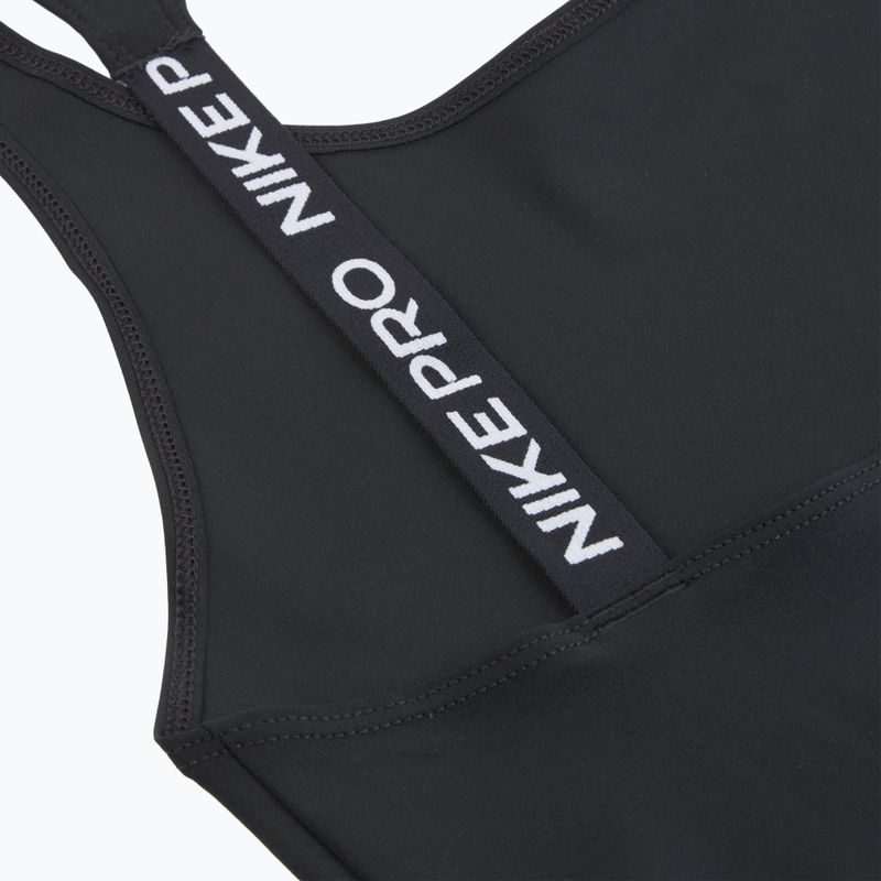Maglietta da allenamento da donna Nike Pro Dri-Fit black/white 4