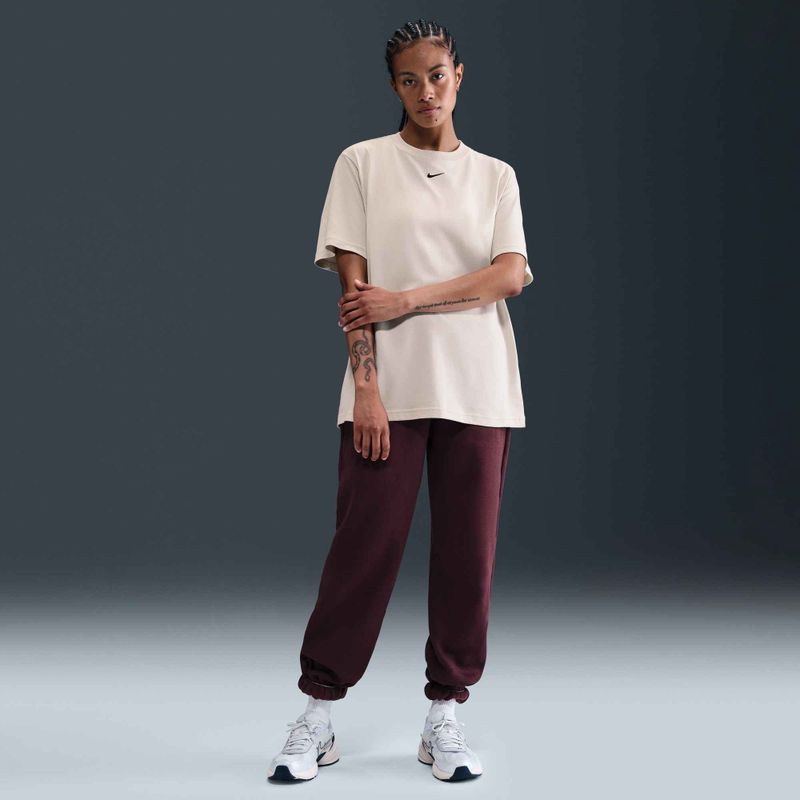 Maglietta Nike Sportswear Essential light bone da donna 5