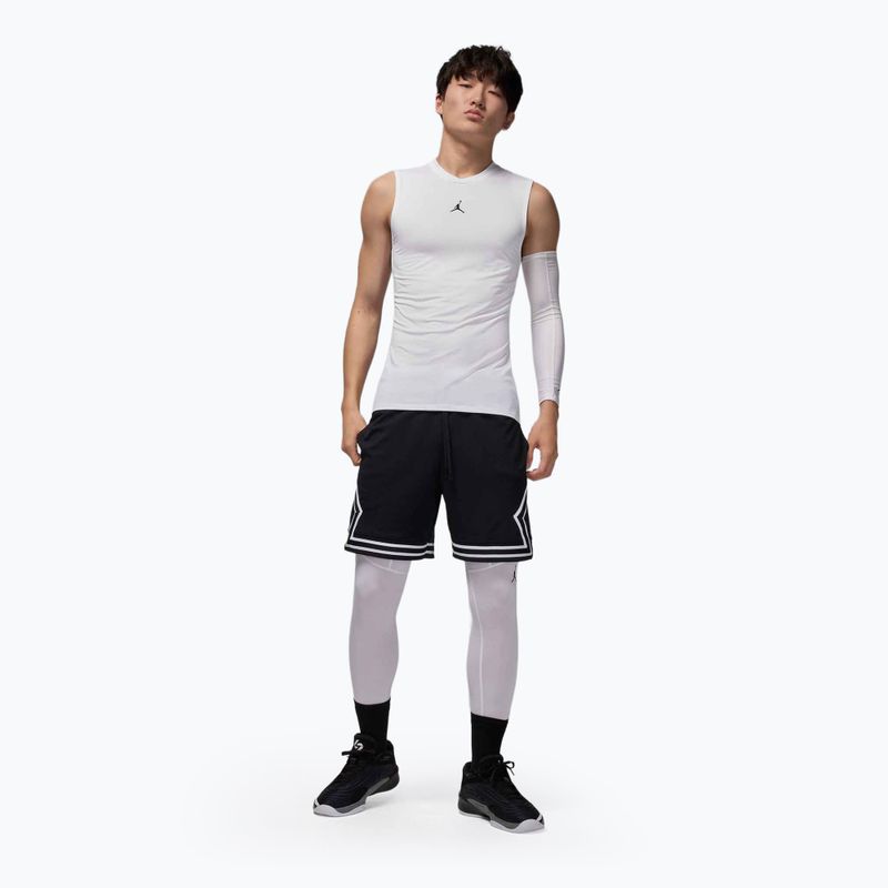 Maglietta termica da uomo Jordan Sport Dri-FIT white/black 2
