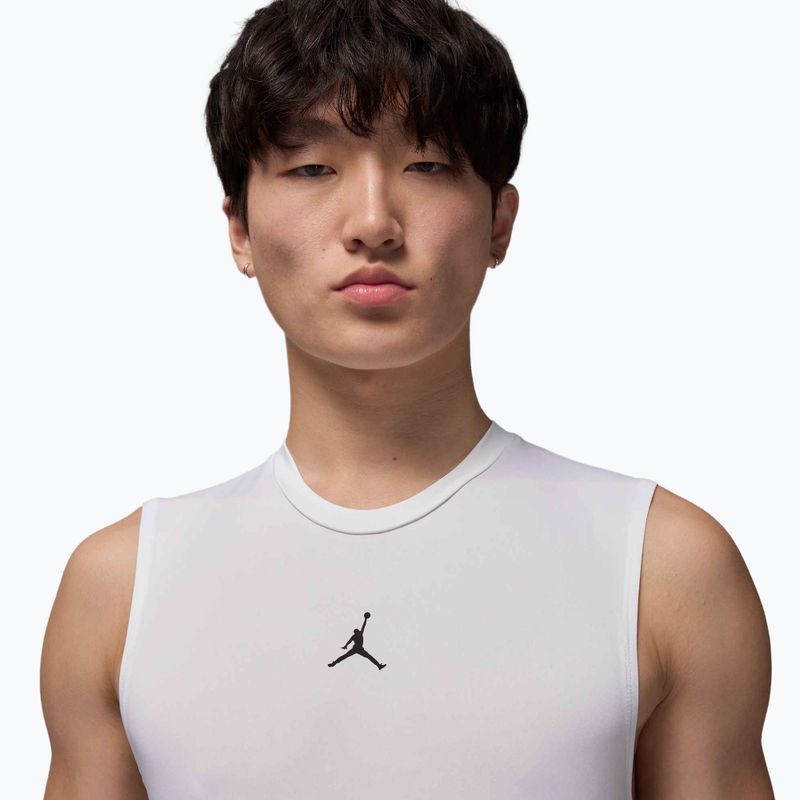 Maglietta termica da uomo Jordan Sport Dri-FIT white/black 4