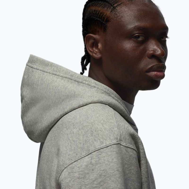 Felpa da uomo Jordan Brooklyn Fleece grey heather/white 5