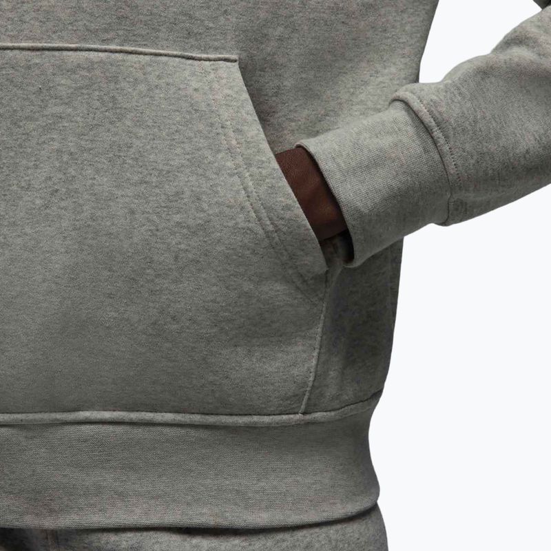 Felpa da uomo Jordan Brooklyn Fleece grey heather/white 6