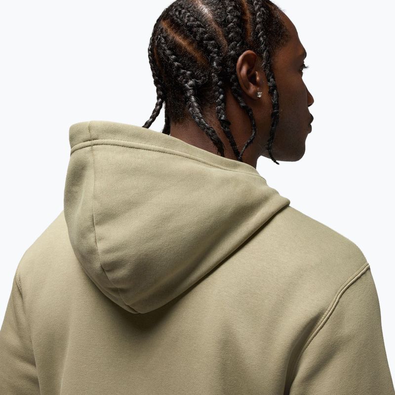 Felpa da uomo Jordan Brooklyn Fleece medium khaki/sail 5