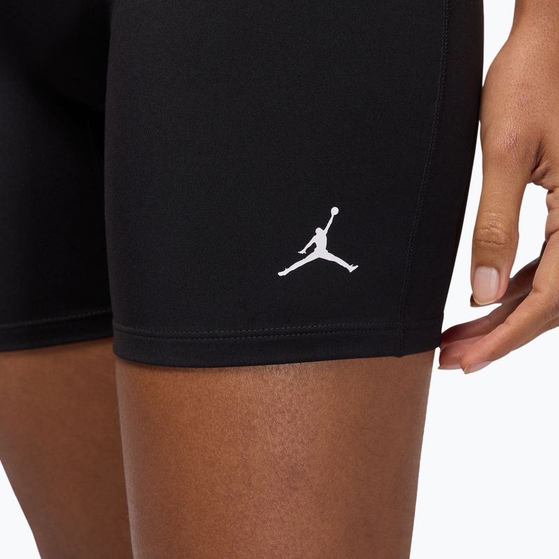 Pantaloncini da donna Jordan Sport Dri-Fit High Waisted 6" black/white 4