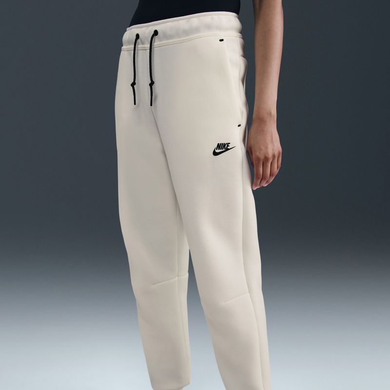 Pantaloni donna Nike Sportswear Tech Fleece Mid-Rise sail/black 9