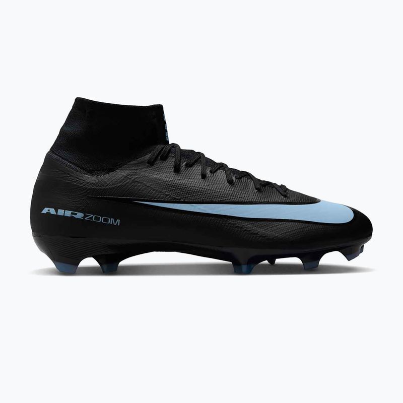 Scarpe da calcio uomo Nike Mercurial Superfly 10 Pro FG nero/blu ghiaccio