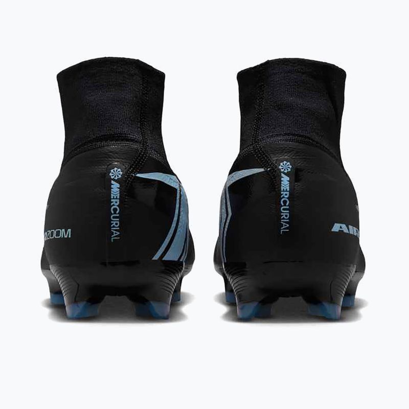 Scarpe da calcio uomo Nike Mercurial Superfly 10 Pro FG nero/blu ghiaccio 4