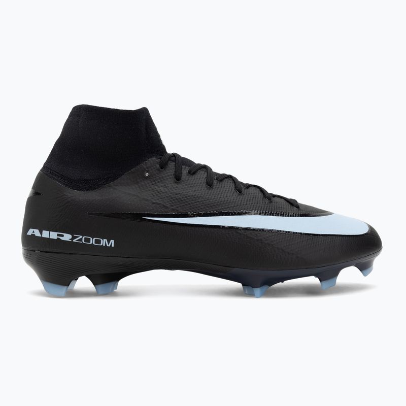 Scarpe da calcio uomo Nike Mercurial Superfly 10 Pro FG nero/blu ghiaccio 2