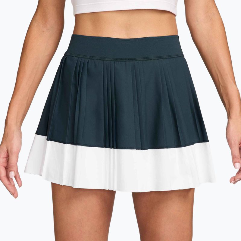 Gonna da tennis Nike Court Dri-Fit Ace Advantage armeria marina / bianco / bianco 2