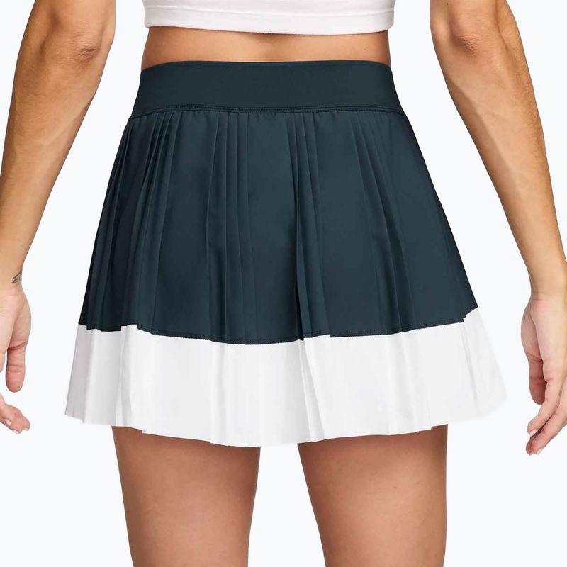 Gonna da tennis Nike Court Dri-Fit Ace Advantage armeria marina / bianco / bianco 3