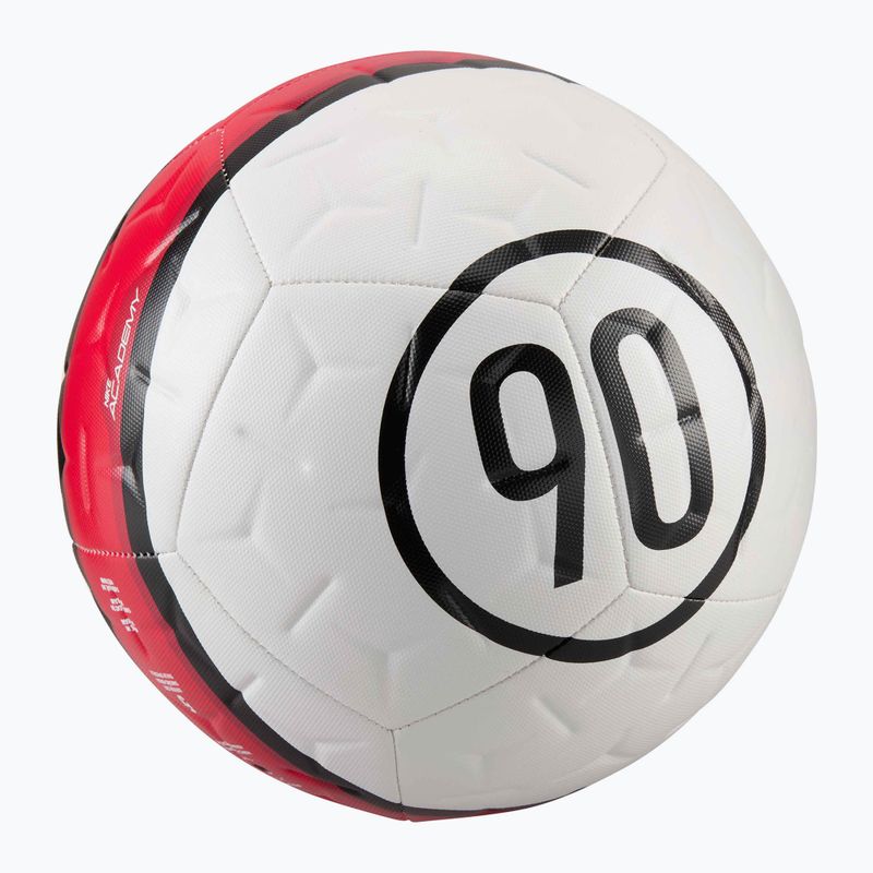 Pallone da calcio Nike Academy Total 90 white/black/red/black taglia 4 2