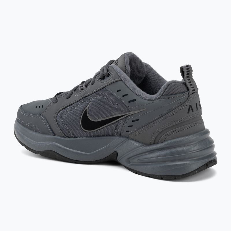 Scarpe da allenamento uomo Nike Air Monarch IV dark grey/black 3