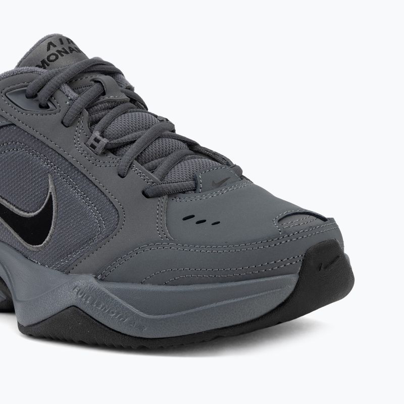 Scarpe da allenamento uomo Nike Air Monarch IV dark grey/black 7