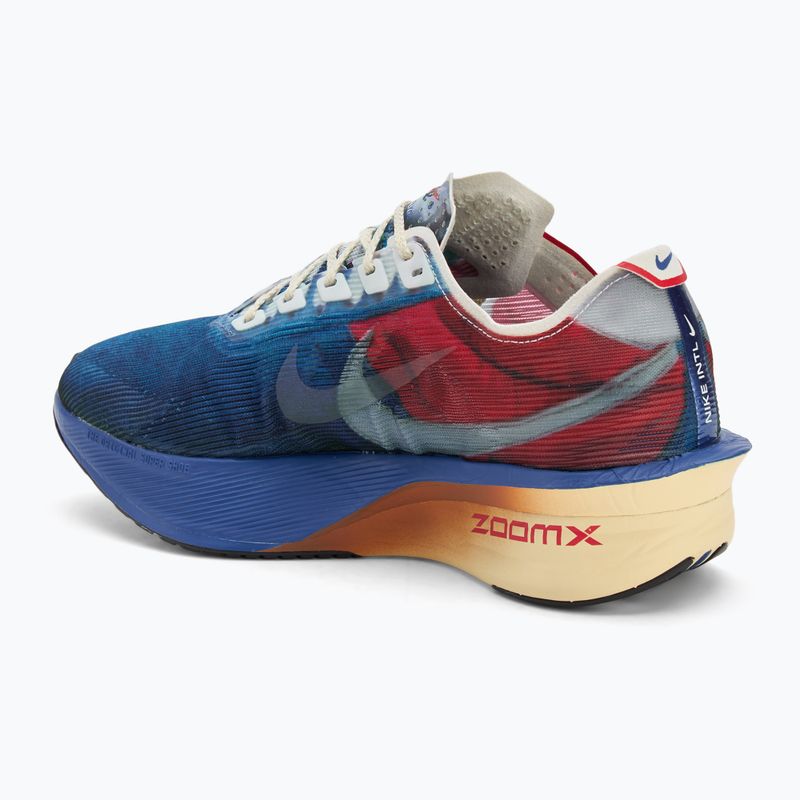 Scarpe da running uomo Nike Vaporfly 4 multi-color/mountain blue/fire red/clear 3