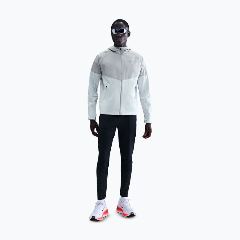 Giacca da running uomo Nike Miler Repel Winterized pure platinum 2