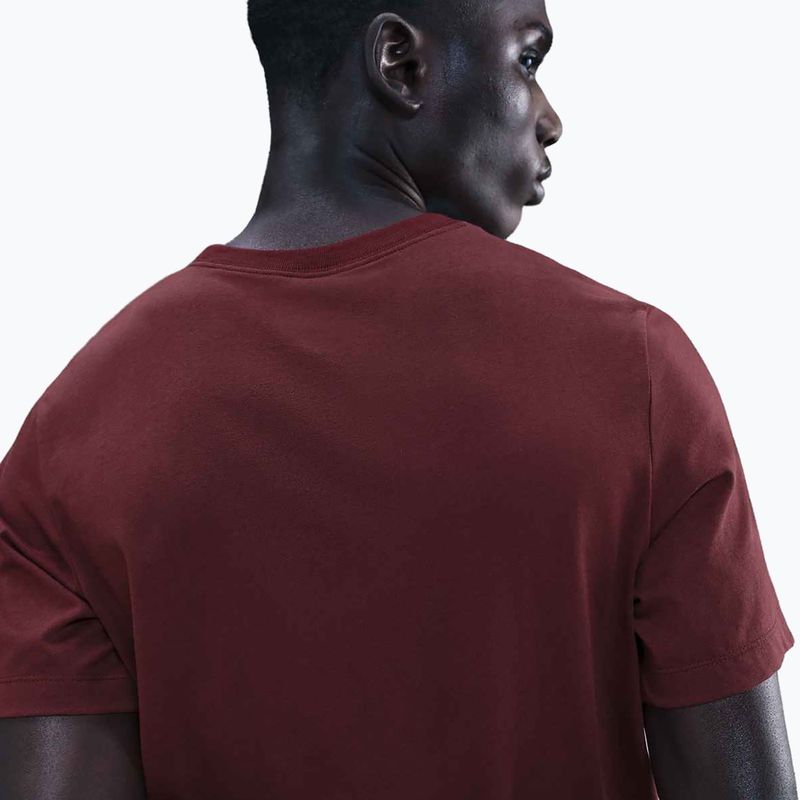 T-shirt uomo Nike Sportswear Club dark team red 5