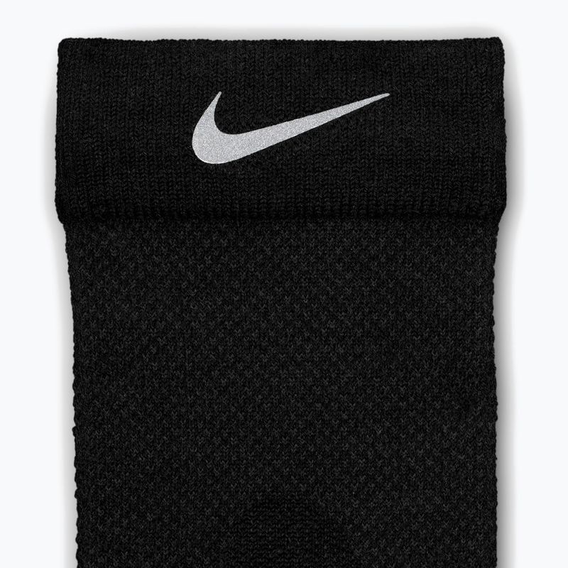 Calzini Nike Running Wool Micro Crew black/dark smoke grey 4