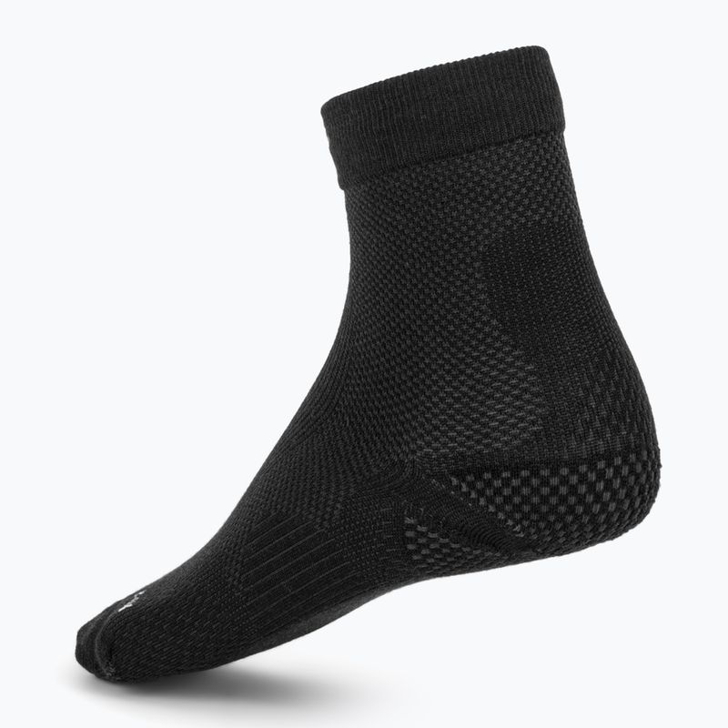 Calzini Nike Running Wool Micro Crew black/dark smoke grey 2