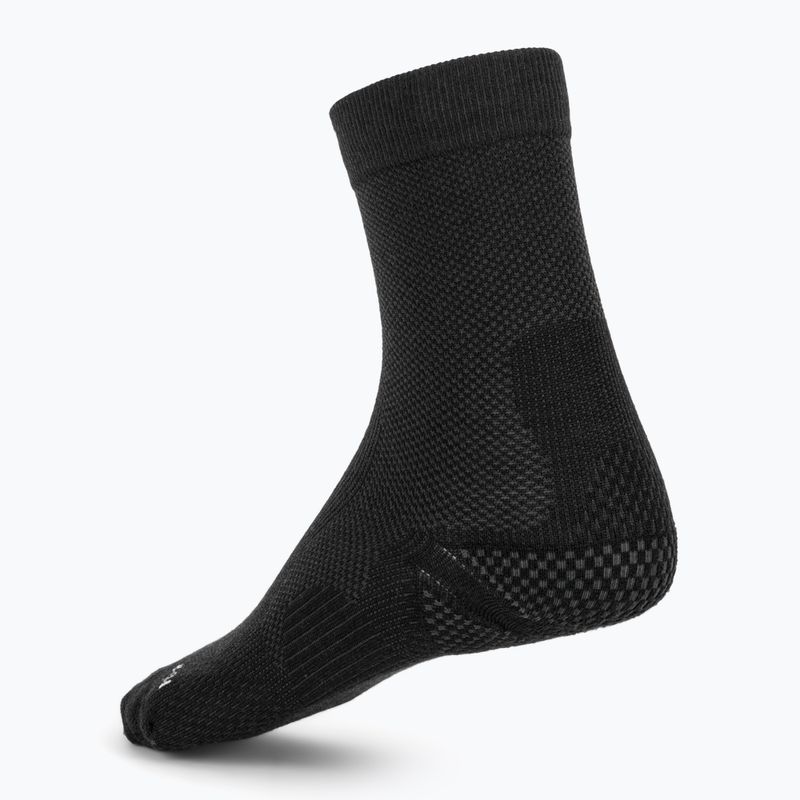 Calze Nike Running Lightweight Wool Crew black/dark smoke grey 2