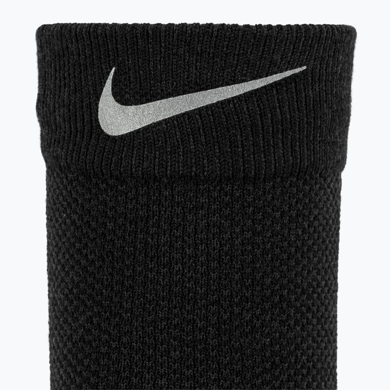 Calze Nike Running Lightweight Wool Crew black/dark smoke grey 3