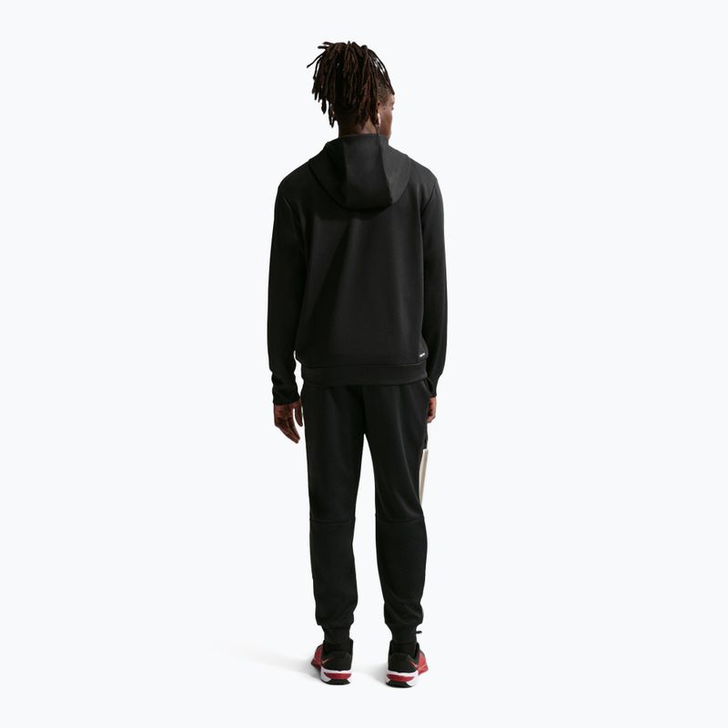 Felpa da allenamento uomo Nike Flex black/black/white 2