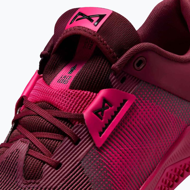 Scarpe da sollevamento pesi uomo Nike Metcon 10 Dark Team Red/Dark Team Red/Black 9