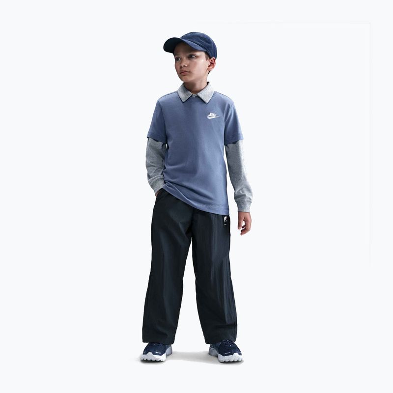 T-shirt bambino Nike Sportswear world indigo 2