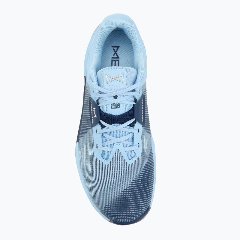 Scarpe da training da donna Nike Metcon 10 psychic blue/blue void/metallic silver 5
