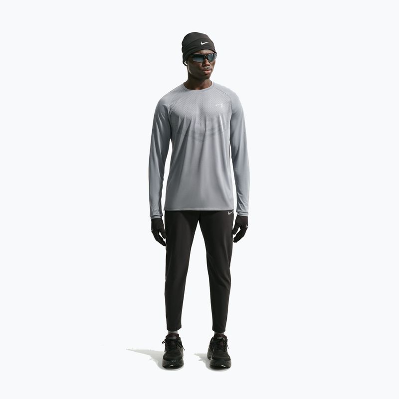 Longsleeve da running uomo Nike Stride Dri-Fit ADV Smoke Grey 2