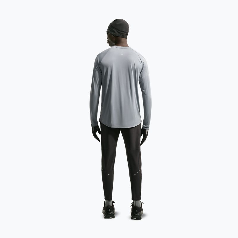 Longsleeve da running uomo Nike Stride Dri-Fit ADV Smoke Grey 3