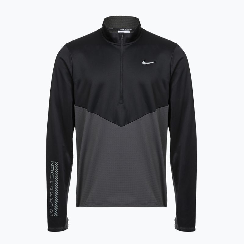 Felpa da running uomo Nike Pacer Winterized 1/2 Zip anthracite/black 2
