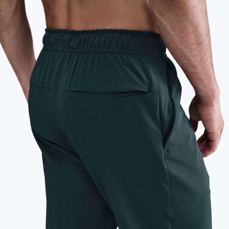 Pantaloni uomo Nike Unlimited Dri-Fit Zippered Cuff seaweed/black/seaweed 5